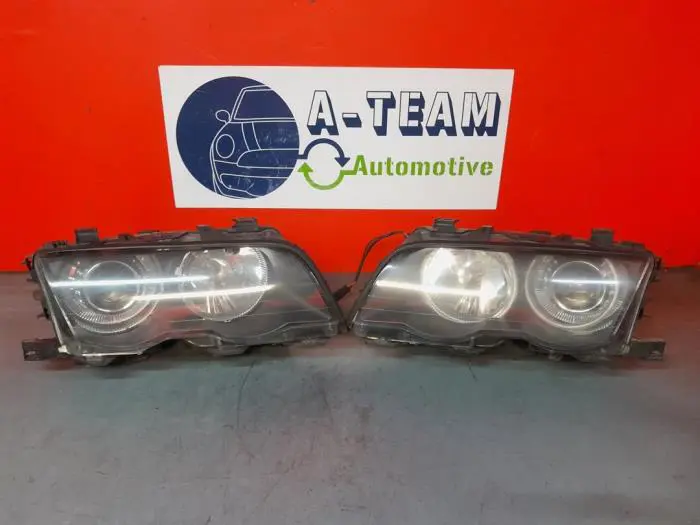 Set of headlight bulbs, left + right BMW 3-Serie